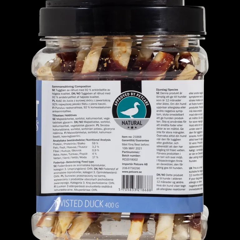 Twisted duck, tuggben anka - Mat & Matskålar - Twisted duck, tuggben anka