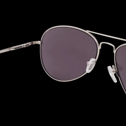 11 Waye Silver Frame With Smoke Lens, solglasögon, unisex - Lifestyle - 11 Waye Silver Frame With Smoke Lens, solglasögon, unisex