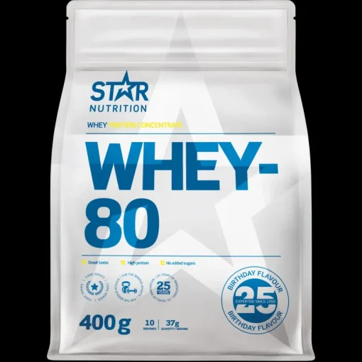 Whey-80 Birthday Flavour, proteinpulver - Proteiner - Whey-80 Birthday Flavour, proteinpulver