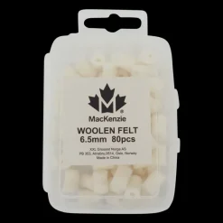 Woolen Felt Pellets, 6,5mm, putsmoppar - Vapenvård - Woolen Felt Pellets, 6,5mm, putsmoppar
